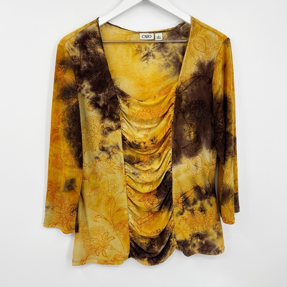 Vintage Y2K Fairycore Blouse Size XL Early 2000s